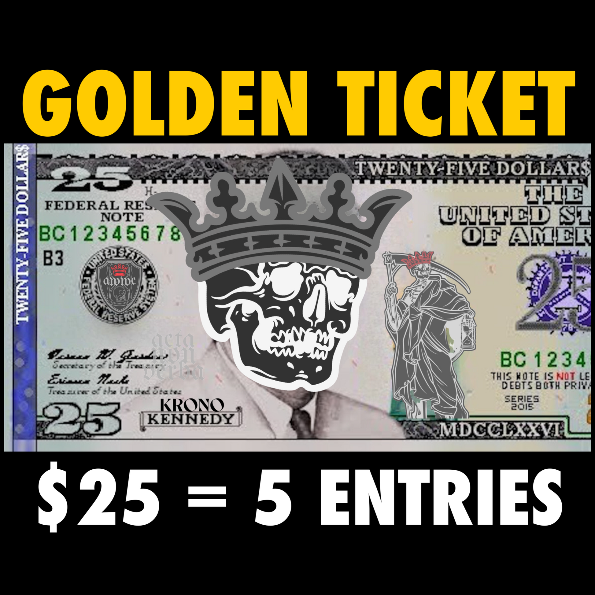 LONGINES TITANIUM FUNDRAISER - GOLDEN TICKET