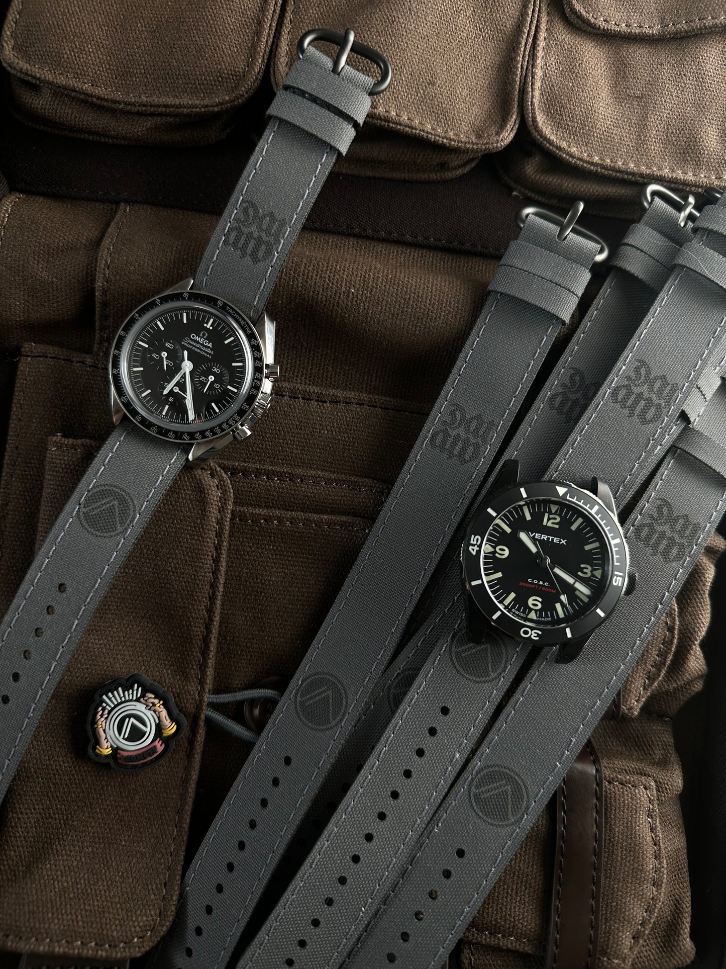 Wolf Grey NATO-Style Strap (Projekt Monark x AWWC)