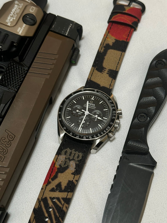 "War Poppies" NATO-Style Strap #AWWCTURNSTWO Limited Edition