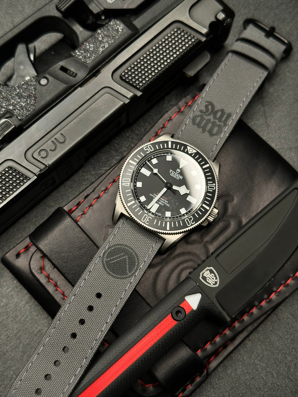 Wolf Grey NATO-Style Strap (Projekt Monark x AWWC)