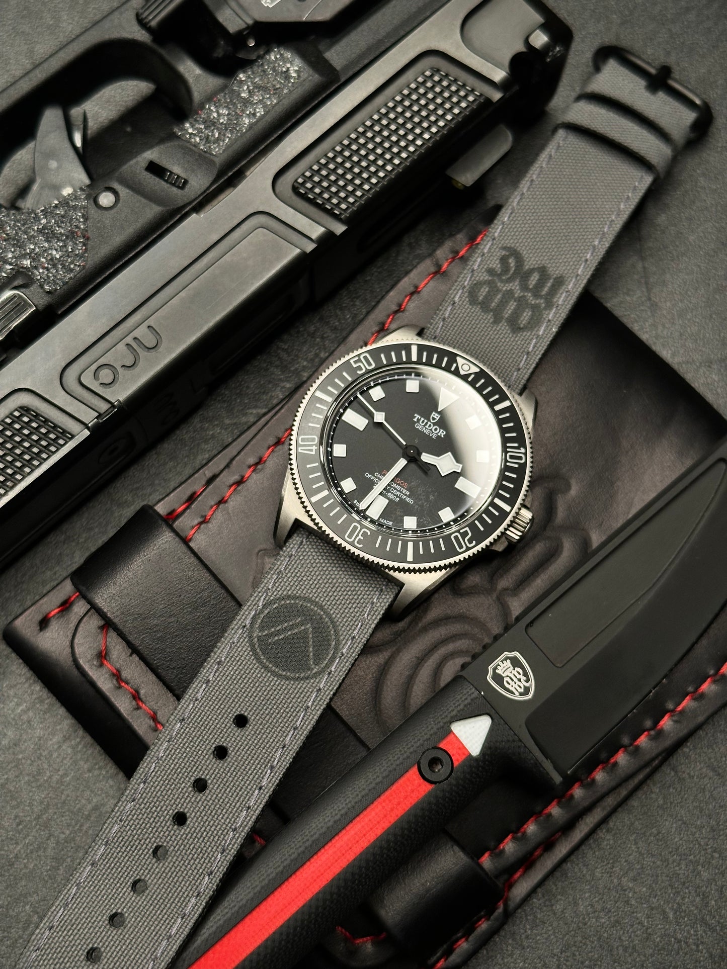 Wolf Grey NATO-Style Strap (Projekt Monark x AWWC)