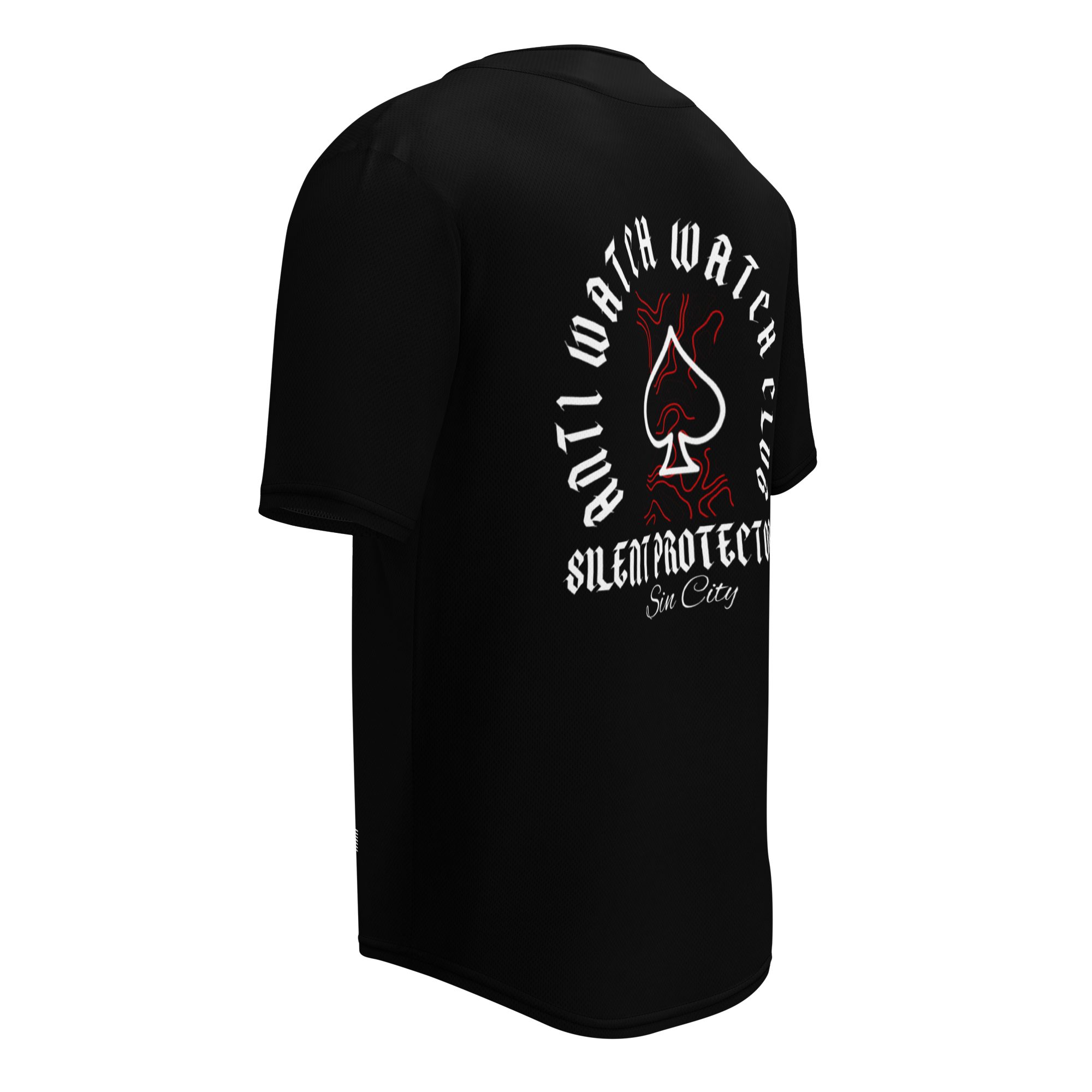 MIDNIGHT BLACK BASEBALL JERSEY Anti Watch, Watch Club Inc.