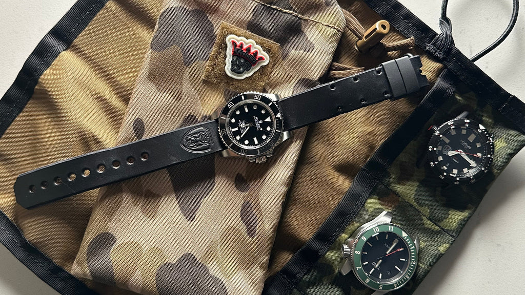 ZHxAWWC “Stealth Noir” Strap 20mm